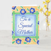 Spezielle Mutter Karte (Gelbe Blume)