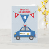 Spezielle Nachbarschaft zum Sonderalter 6. Geburts Karte (Gelbe Blume)