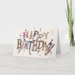 "SPEZIELLE NICHTE" AUF IHRER GEBURTSTAGSKARTE KARTE