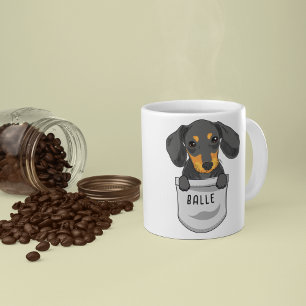 Spezielle Niedliche Dackel für den Hunde-Lover-Tra Kaffeetasse