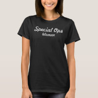 Spezielle Ops Frauen mit 3/4 Ärmeln T - Shirt