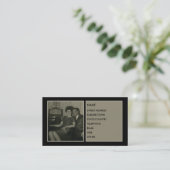 SPEZIELLE PAAR-VISITENKARTE++ VISITENKARTE (Stehend Vorderseite)