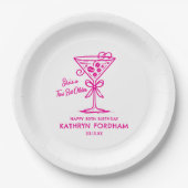 Spezielle Papierplatte Espresso Martini Pappteller (Vorderseite)