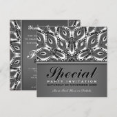 Spezielle Party Einladung für Veranstaltungen mit  (Vorne/Hinten)