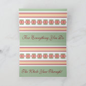 Spezielle Personalisierte Dankeschön-Karte Dankeskarte (Innenseite)