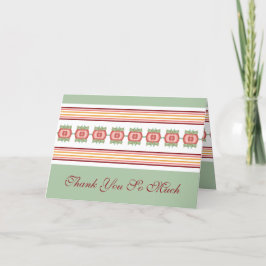 Spezielle Personalisierte Dankeschön-Karte Dankeskarte