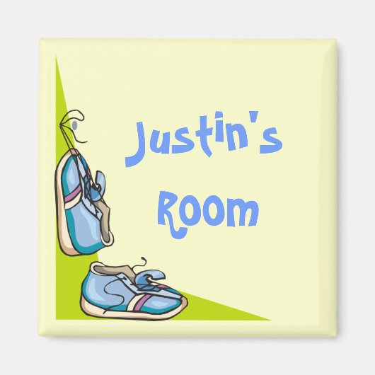 Spezielle Personalisierte Tennisschuhmagnete Magnet (Vorne)