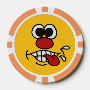 Spezielle Poker-Chips von Funny Face Pokerchips