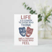 Spezielle Postkarte für LIFE-Angebot (Stehend Vorderseite)