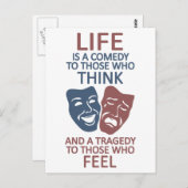 Spezielle Postkarte für LIFE-Angebot (Vorne/Hinten)