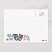 Spezielle Postkarte für LIFE-Angebot (Rückseite)