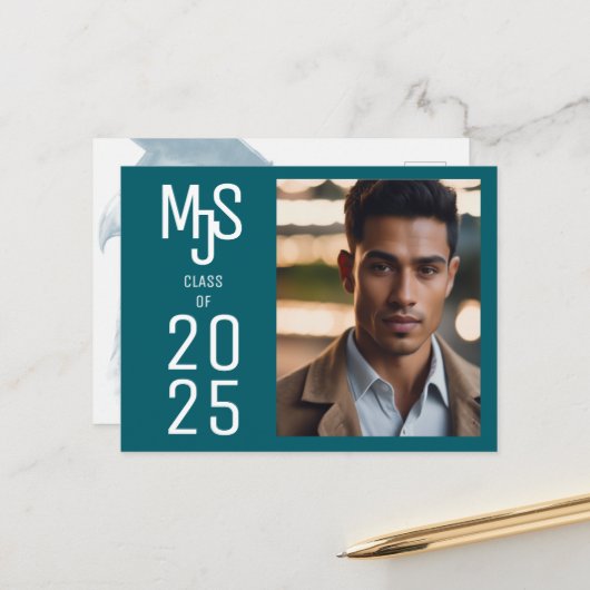 Spezielle Postkarten für benutzerdefinierte Abschl (Vorderseite/Rückseite Beispiel)