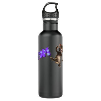 Spezielle Präsentation meines Vortrags Tom Katzenb Edelstahlflasche