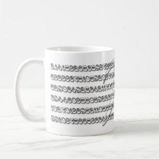 Spezielle PU-Tasse für MatheGeeks Kaffeetasse