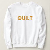 Spezielle Quilt-Quilt-Quilt-Quilt-Behandlung Sweatshirt (Design vorne)
