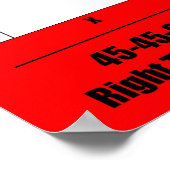 Spezielle rechte Dreiecke Poster (Ecke)