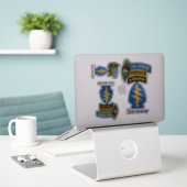 Spezielle Streitkräfte Gruppe SFG Konturaufkleber Aufkleber (Laptop auf Schreibtisch)