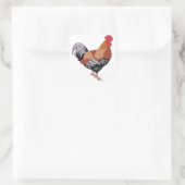 SPEZIELLE SUSSEX QUADRATISCHER AUFKLEBER (Tasche)