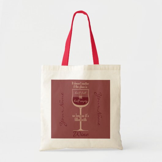 Spezielle Taschen aus Rotwein (Vorne)