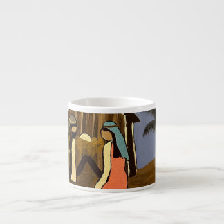 Spezielle Tasse "Baby Jesus, Mary und Joseph"