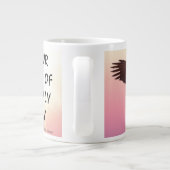 Spezielle Tasse, Flüge Extravaganter Jumbo-Kaffee- Jumbo-Tasse (Rückseite)