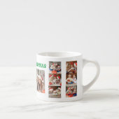 Spezielle Tasse FUNNY EXPRESSO FOTO COLLAGE RED (Rechts)