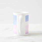 Spezielle Tasse für Blue and Pink Beach House (Rückseite)