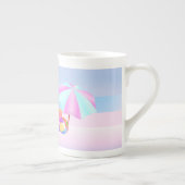 Spezielle Tasse für Blue and Pink Beach House (Rechts)