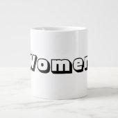Spezielle Tasse für die Bezeichnung schwarzer Text (Vorderseite)