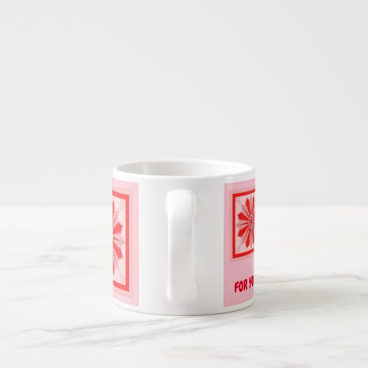 Spezielle Tasse für ein Geschenk (Rückseite)