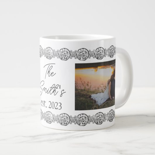 Spezielle Tasse für Hochzeiten (Vorderseite Rechts)