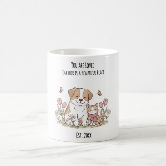 Spezielle Tasse für Hunde und Katzen (Mittel)