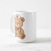 Spezielle Tasse für Krankenschwester Abschluss (Vorderseite Links)