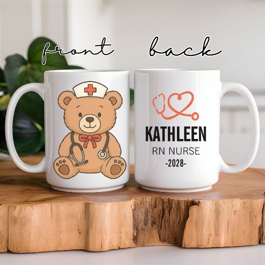 Spezielle Tasse für Krankenschwester Abschluss