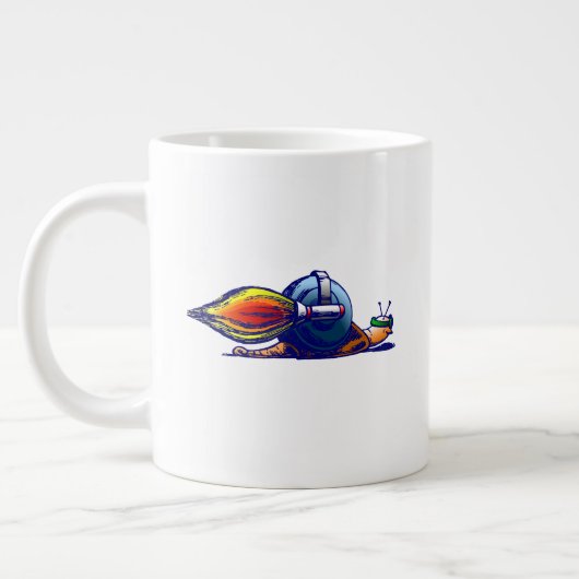 Spezielle Tasse für Rocket Snail (Links)