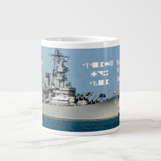Spezielle Tasse für Schlachtschiffe (Vorderseite)