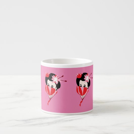 Spezielle Tasse: GEISHA GIRL'S Espressotasse (Vorderseite)