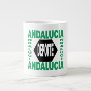 Spezielle Tasse Jumbo white ANDALUCIA DEPORTE