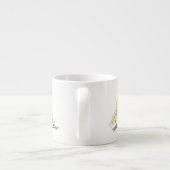 Spezielle Tasse: Kanarische Inseln Espressotasse (Rückseite)