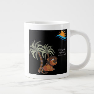 Spezielle Tasse, Löwe Tasse, Cartoon Tasse, Kinder Jumbo-Tasse