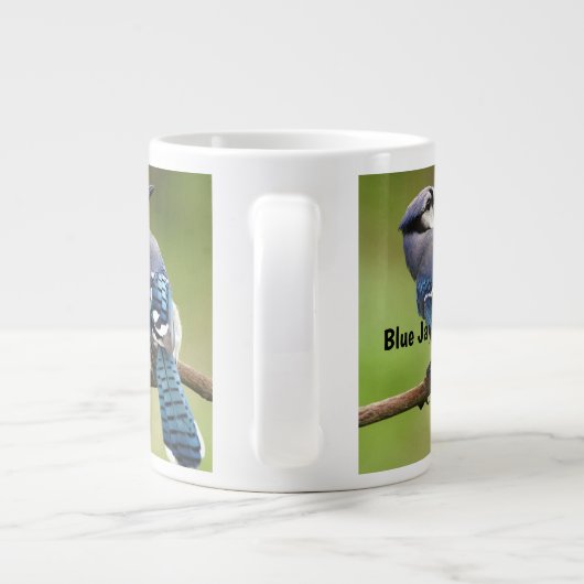 Spezielle Tasse mit schönen blauen Jay (Rückseite)