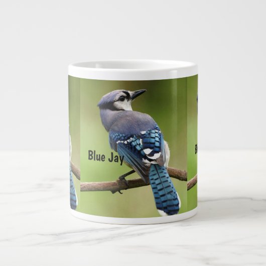 Spezielle Tasse mit schönen blauen Jay (Vorderseite)