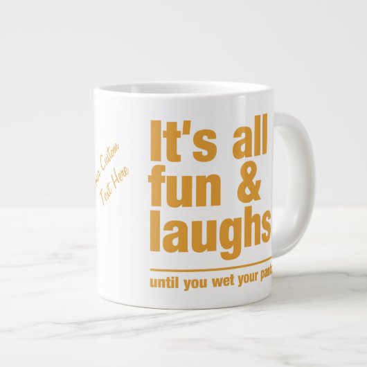 Spezielle Tasse von FUN & LAUGHS (Vorderseite Rechts)