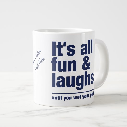Spezielle Tasse von FUN & LAUGHS (Vorderseite Rechts)