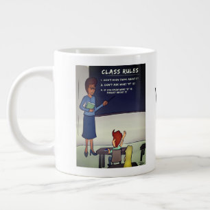 Spezielle Tasse von Klassenregeln