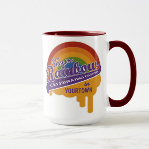 Spezielle Tasse von Team Rainbow - wählen Sie Stil