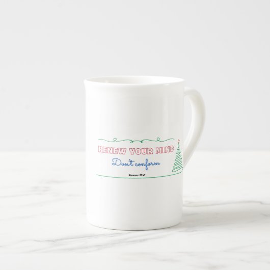 Spezielle Tasse w Botschaft der Hoffnung und Trans (Vorderseite Rechts)