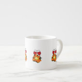 Spezielle Tasse ) Weingläser mit Blume (Vorderseite Rechts)