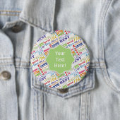 Spezielle und einzigartige 18. Geburtstagsparty fa Button (Beispiel)