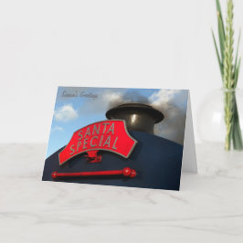 Spezielle Weihnachtskarte Sankt Feiertagskarte